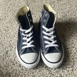 Navy converse